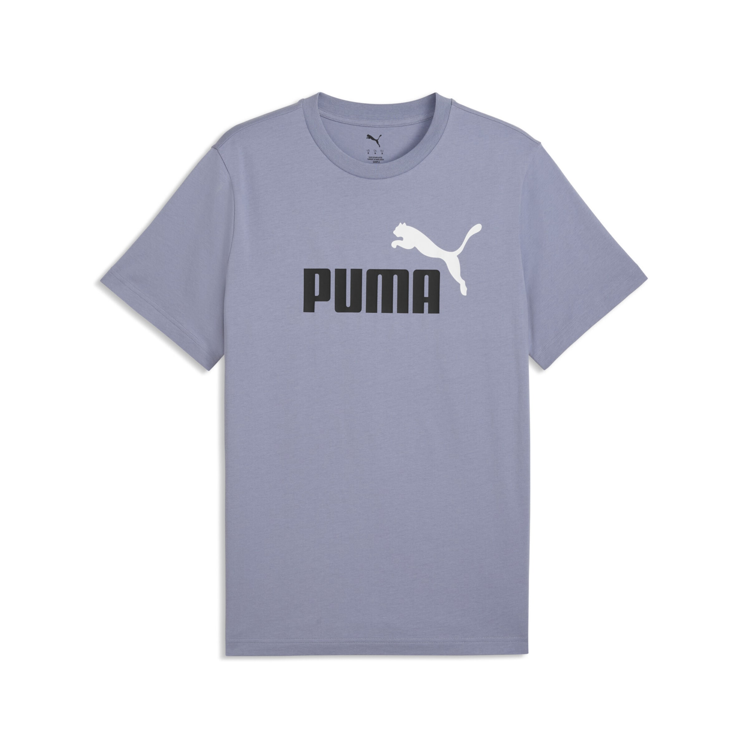 PUMA Shirt 'ESS No.1' in Light grey / Black / White, Item view
