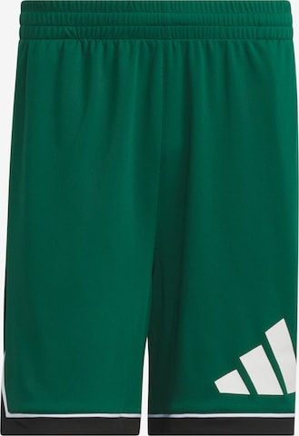 Pantaloni sportivi di ADIDAS PERFORMANCE in verde: frontale