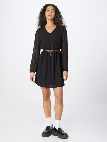 Robe 'Aurea' ABOUT YOU en noir : devant