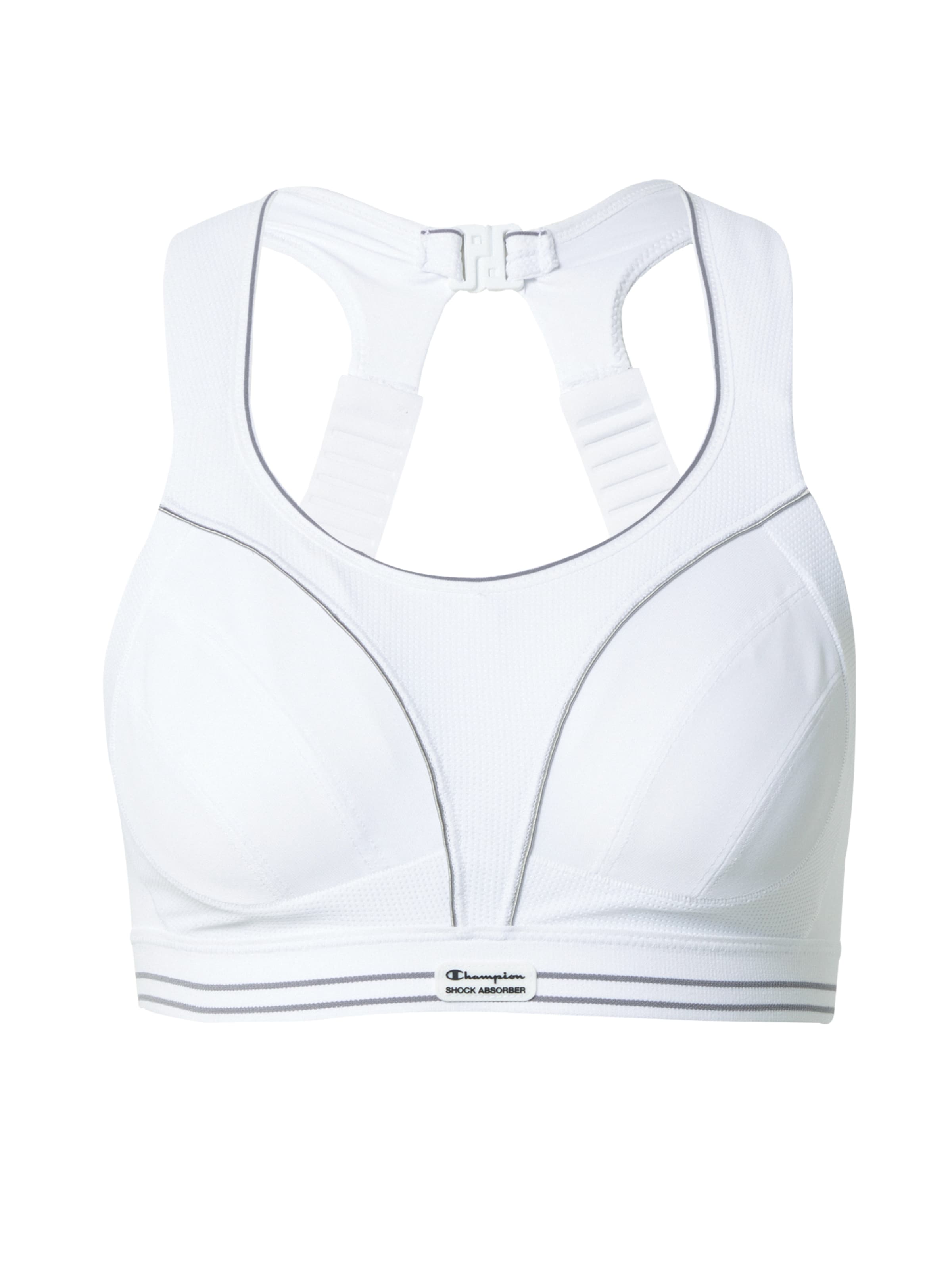 SHOCK ABSORBER Bustier Sports-BH i hvid: forside