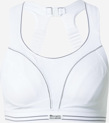 SHOCK ABSORBER Bustier Biustonosz sportowy w kolorze biały: przód