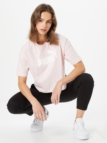 rožinė PUMA Sportiniai marškinėliai 'Essential'