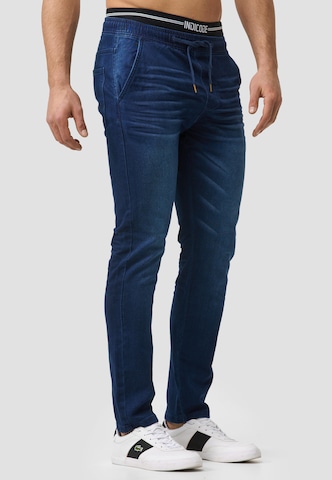 INDICODE JEANS Slimfit Jeans 'Alban' in Blauw
