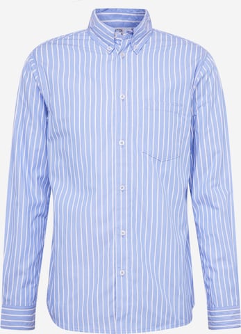 BURTON MENSWEAR LONDON Regular Fit Hemd in Blau: predná strana