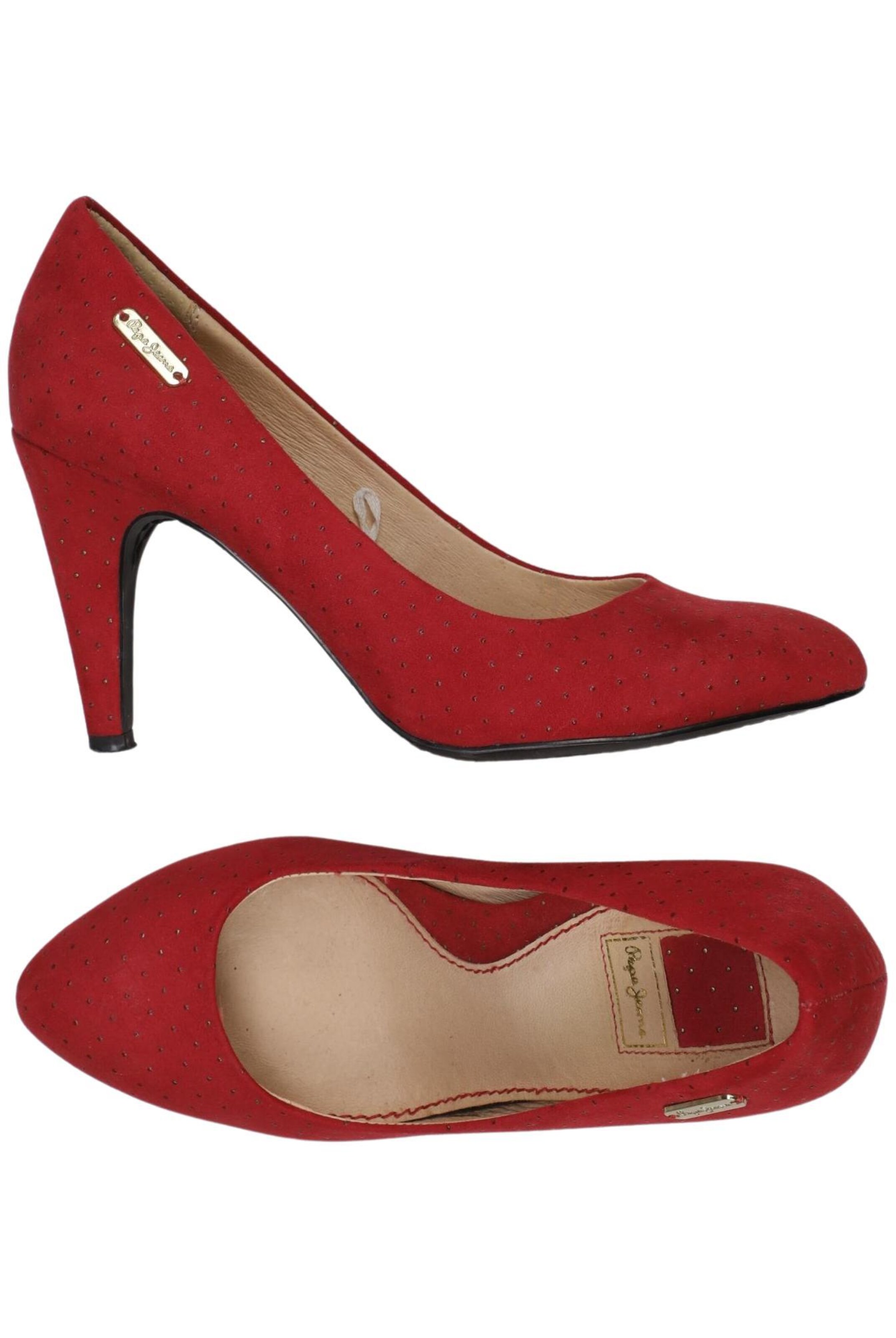 Pepe Jeans Pumps 36 in Rot: Vorderseite