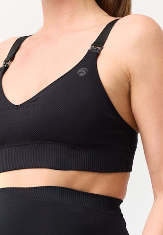 Invisible Soutien-gorge d’allaitement 'Mila' OCEANSAPART en noir