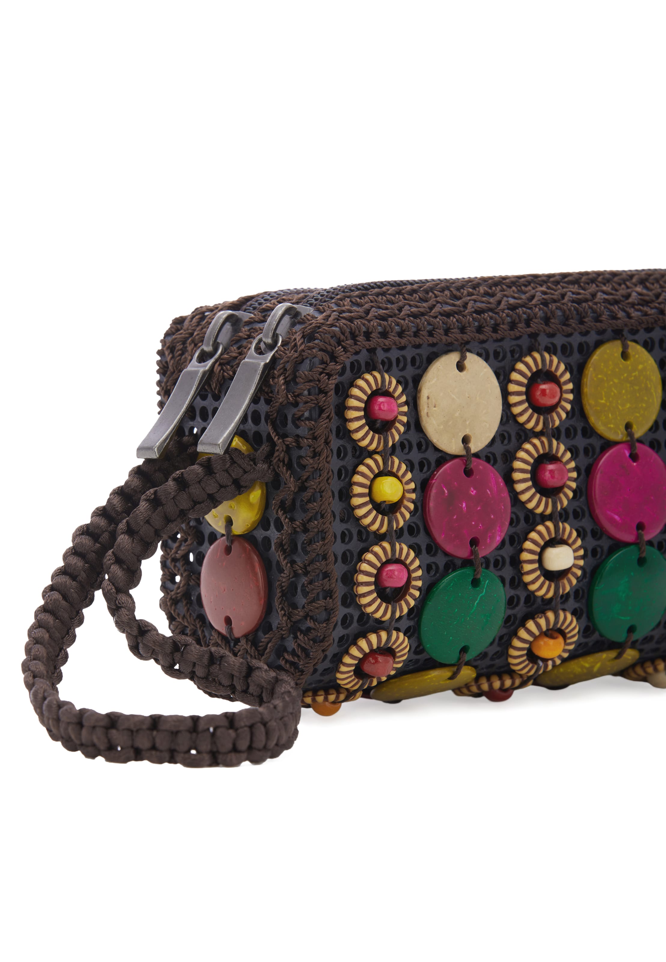 usha FESTIVAL - Bolso de noche en marrón