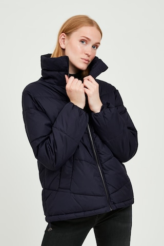 b.young Between-Season Jacket 'BYBOMINA PUFFER' in Blue: front