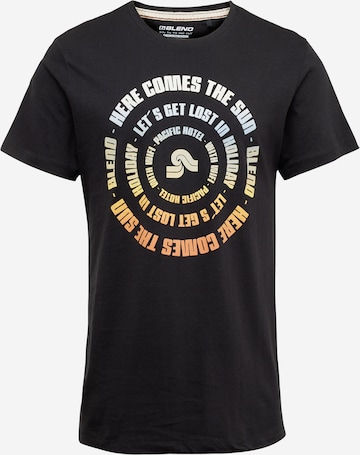 Maglietta di BLEND in nero: frontale