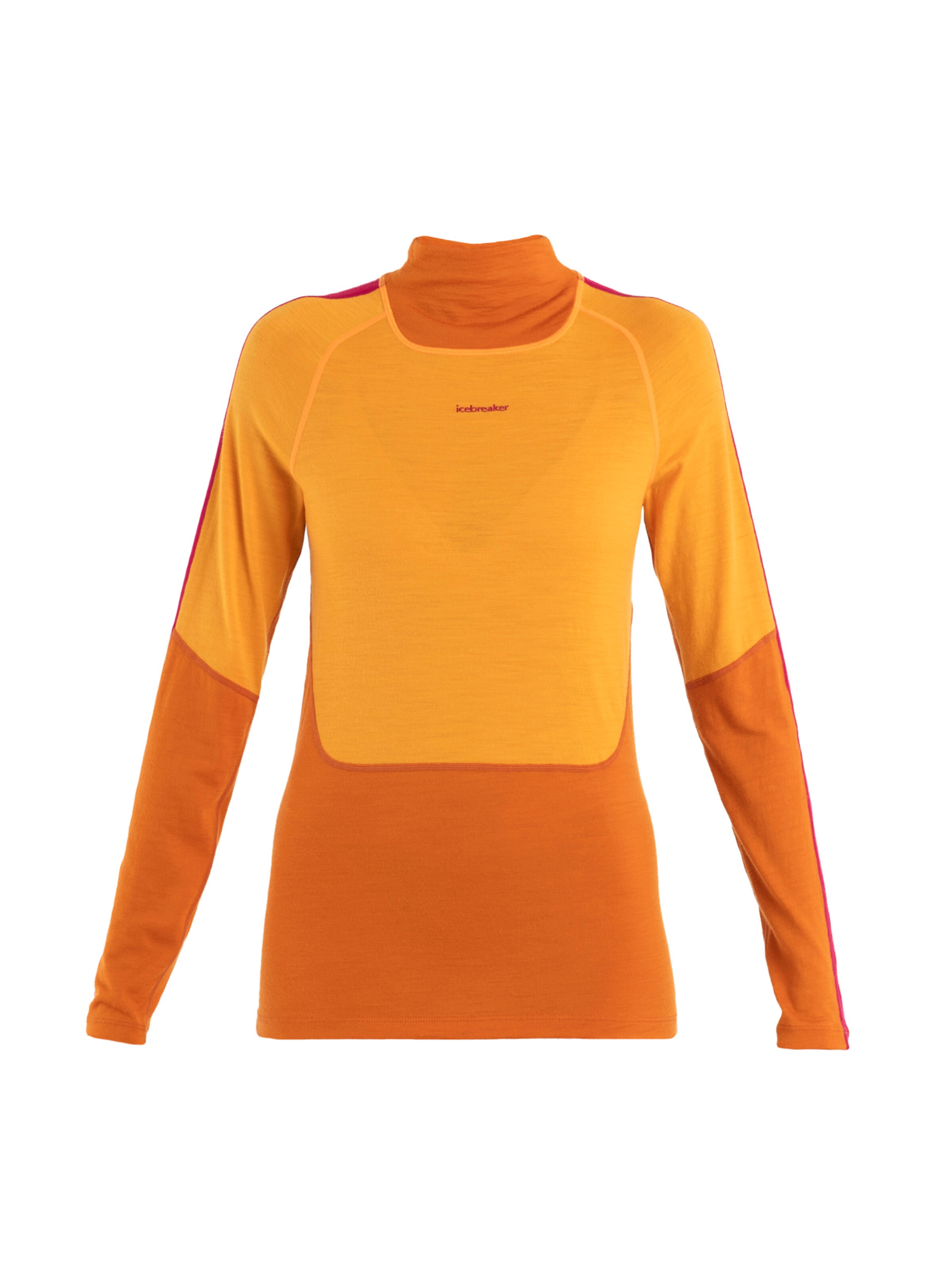 ICEBREAKERTehnička sportska majica 'Sone' - narančasta boja: prednji dio