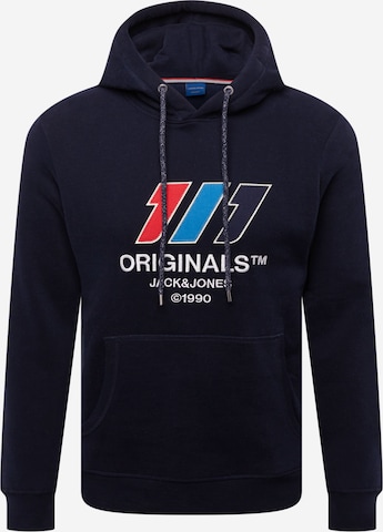 JACK & JONES Sweatshirt in Blauw: voorkant