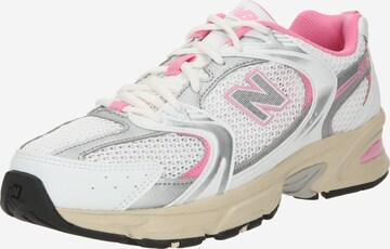 Sneaker bassa '530' di new balance in bianco: frontale