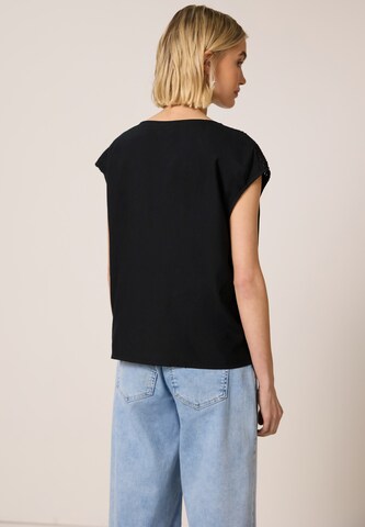 Street One Studio Bluse in Schwarz