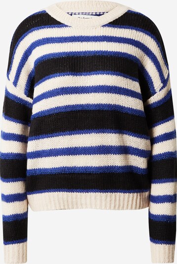 Lollys Laundry Sweater 'Terry' in Royal blue / Black / natural white, Item view