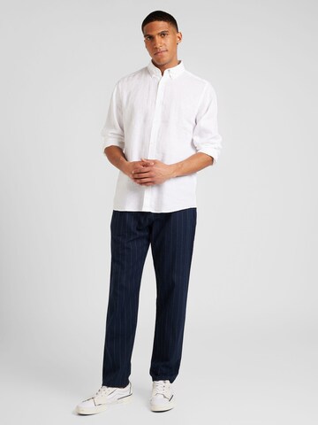 s.Oliver Regular fit Button Up Shirt in White