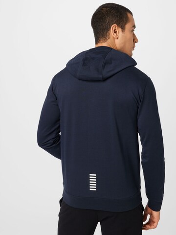 EA7 Emporio Armani Sweatshirt i blå