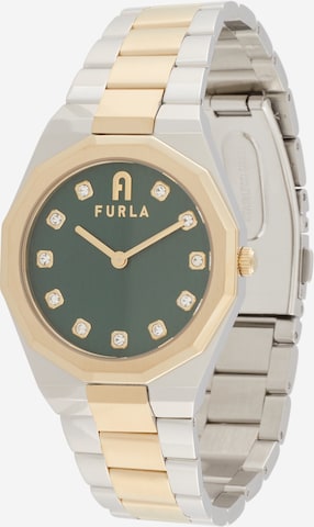 sidabrinė FURLA Analoginis (įprasto dizaino) laikrodis: priekis