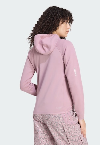 Veste en polaire fonctionnelle 'Xperior' ADIDAS TERREX en violet