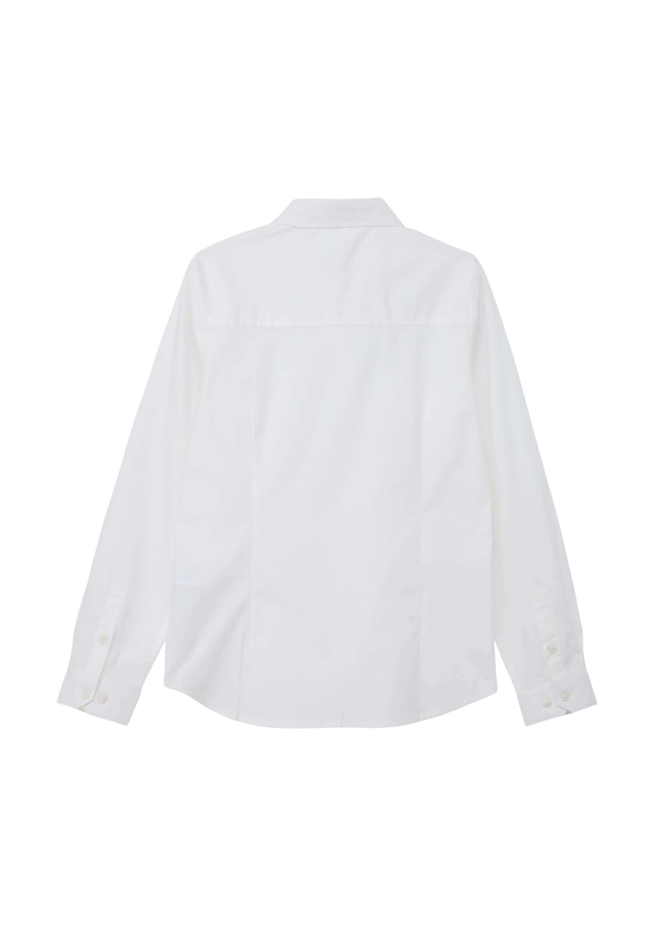 s.Oliver Slim Fit Hemd in Weiß