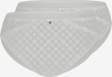 Slip sassa en blanc : devant