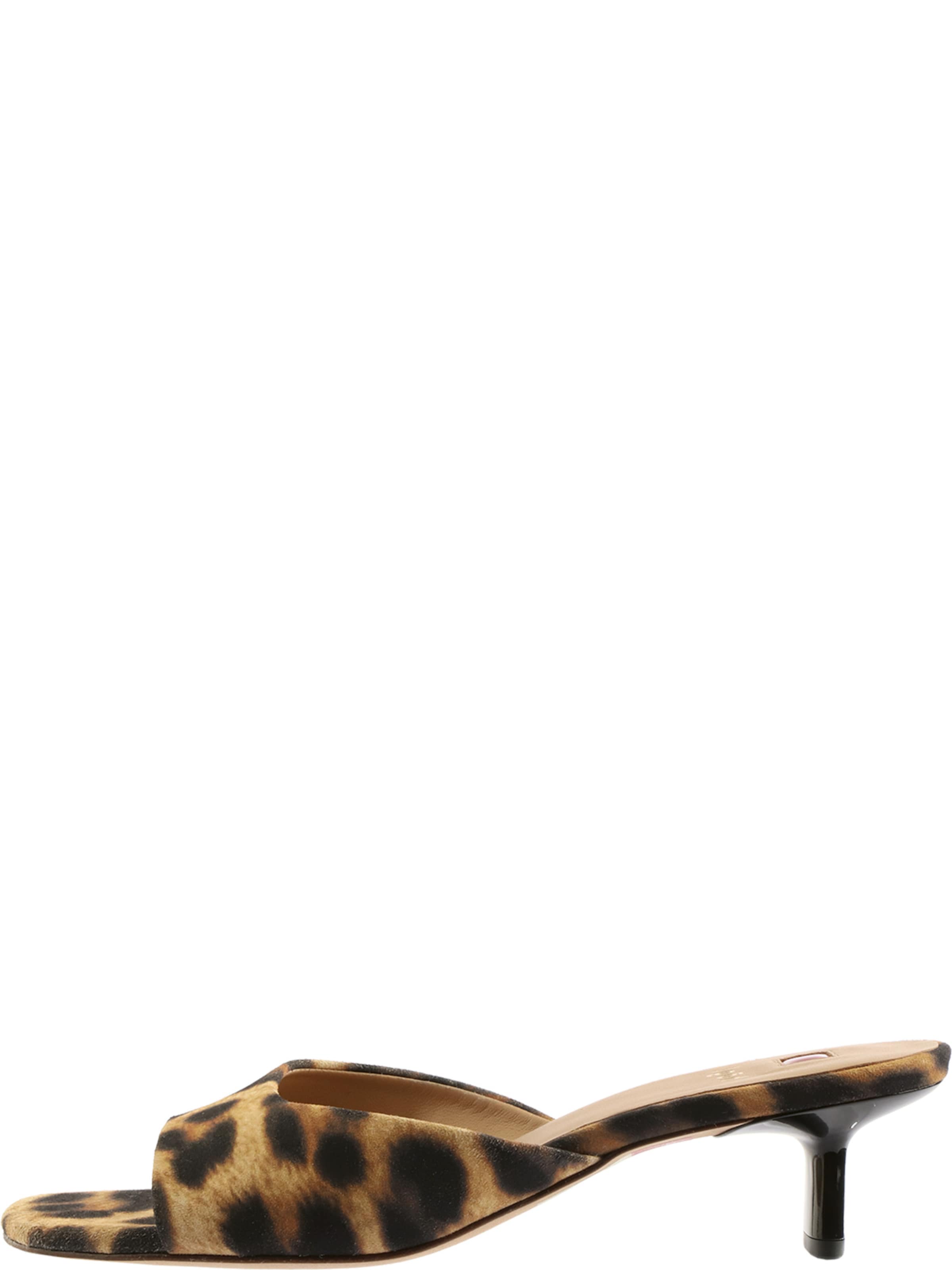 Högl Muiltjes 'Dorina' in Bruin: voorkant