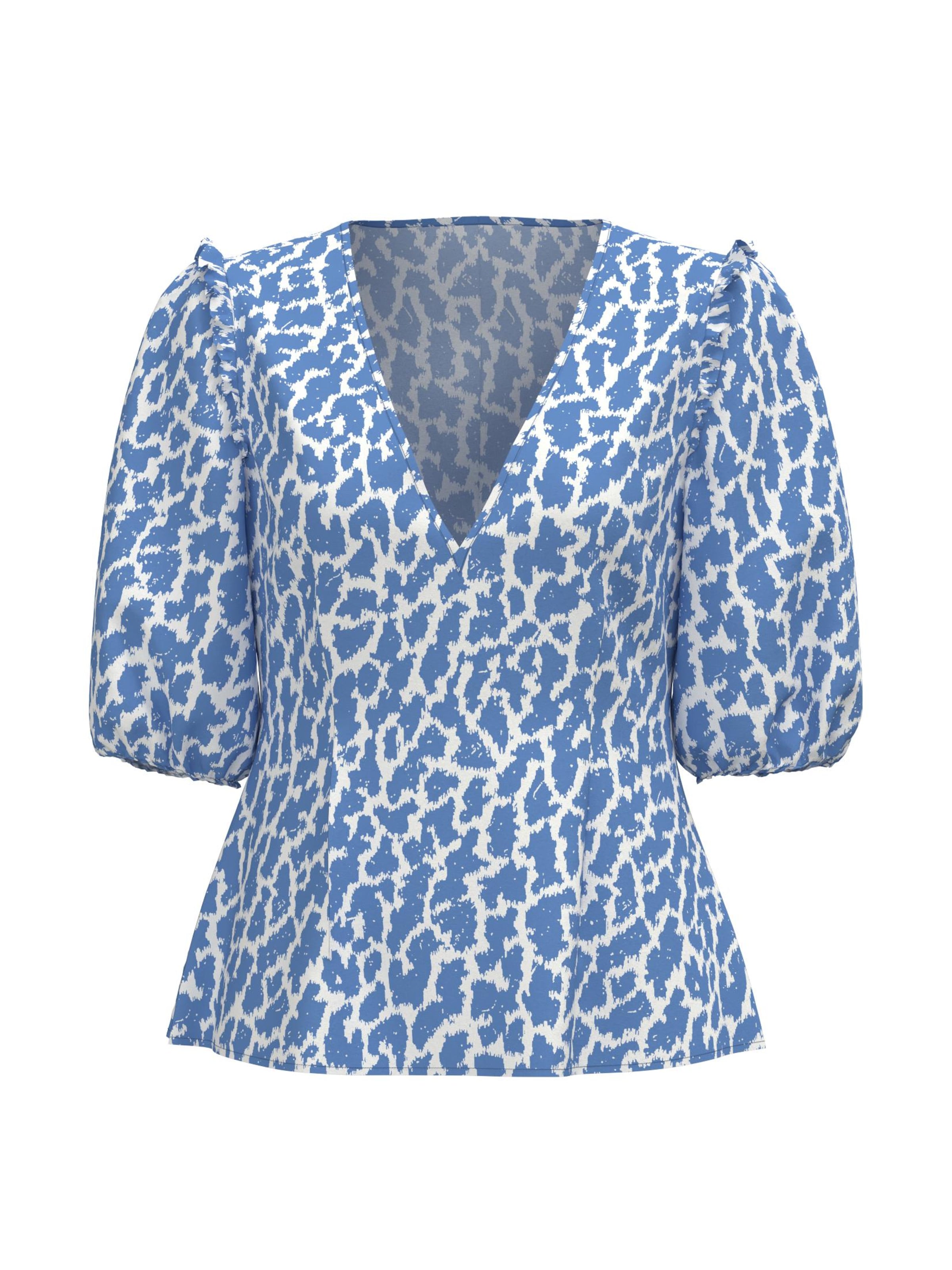 OBJECT Blouse in Blue: front