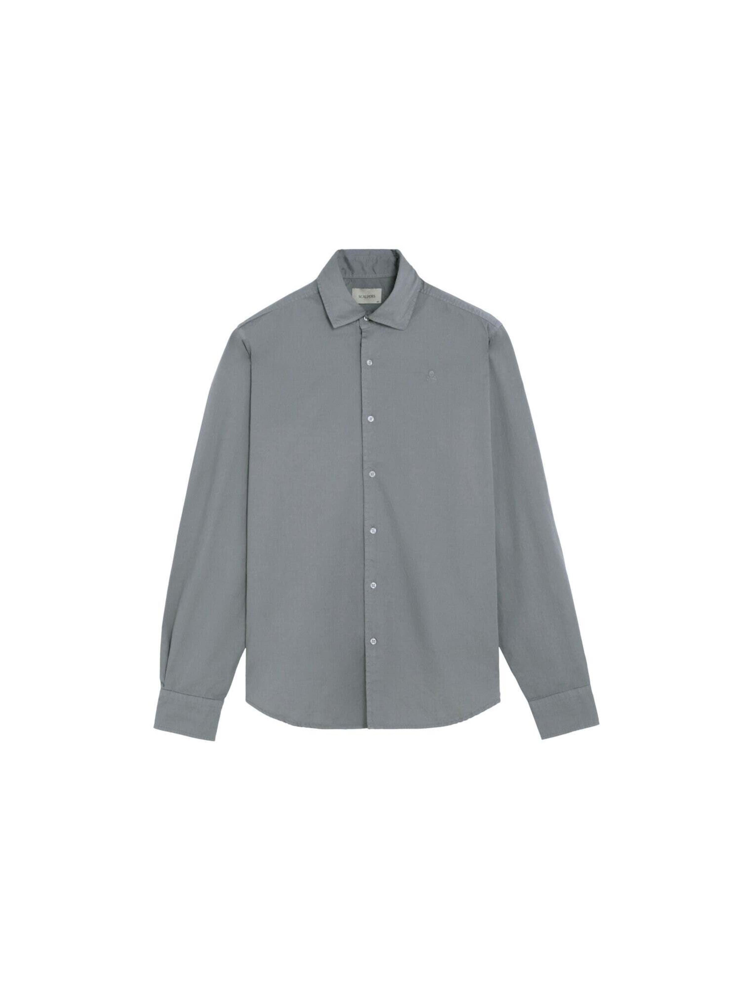 Scalpers Regular Fit Scseatle K Shirt ' ' in Grün: Vorderseite