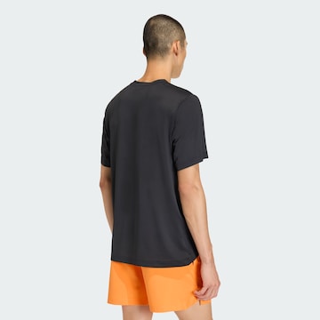 ADIDAS PERFORMANCE Funktionsshirt 'D4T Essentials' in Schwarz