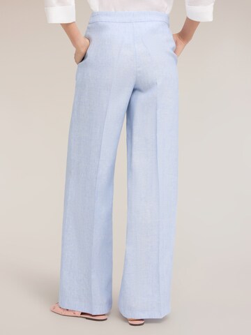 Wide leg Pantaloni di MOTIVI in blu