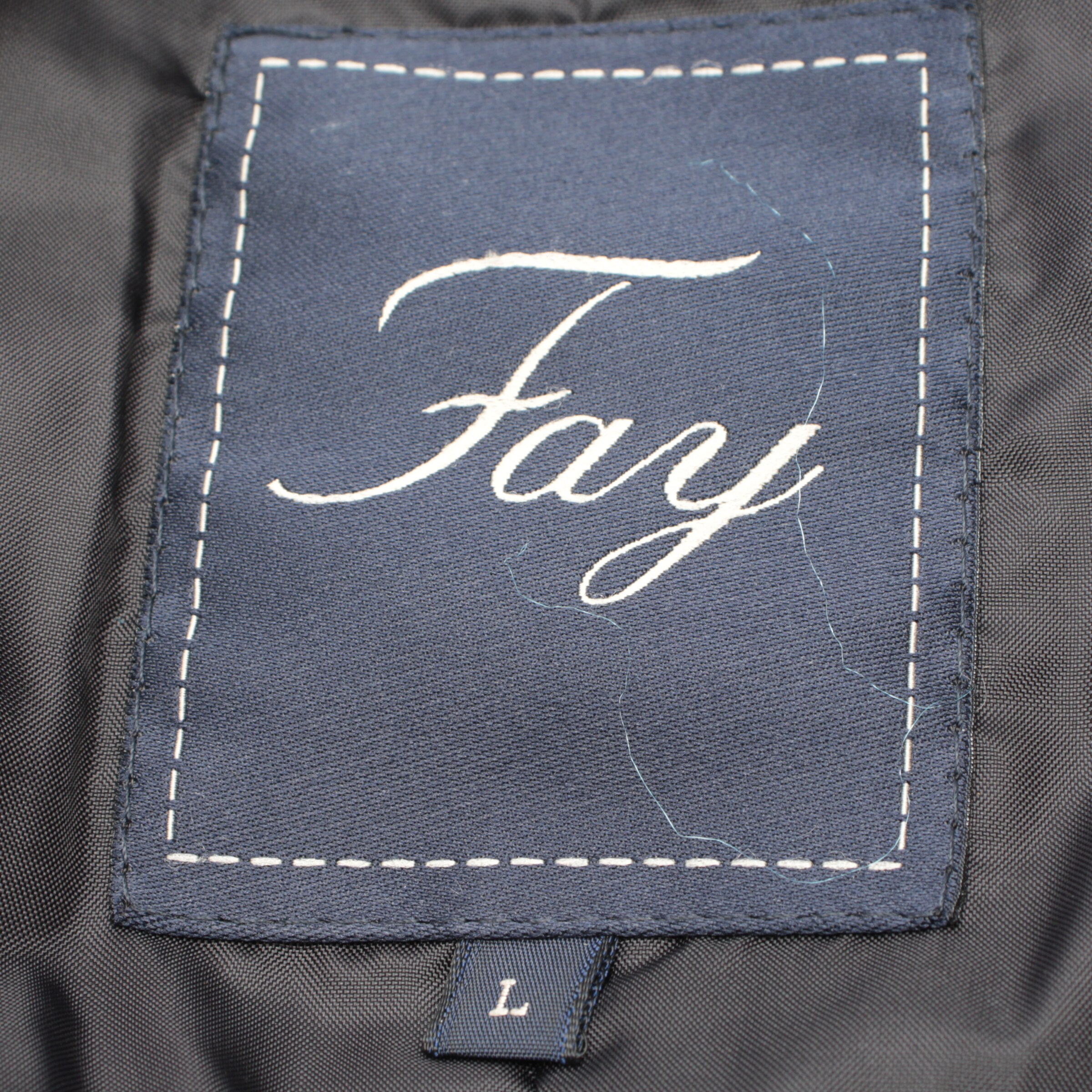 Fay Jacket & Coat in L in Black