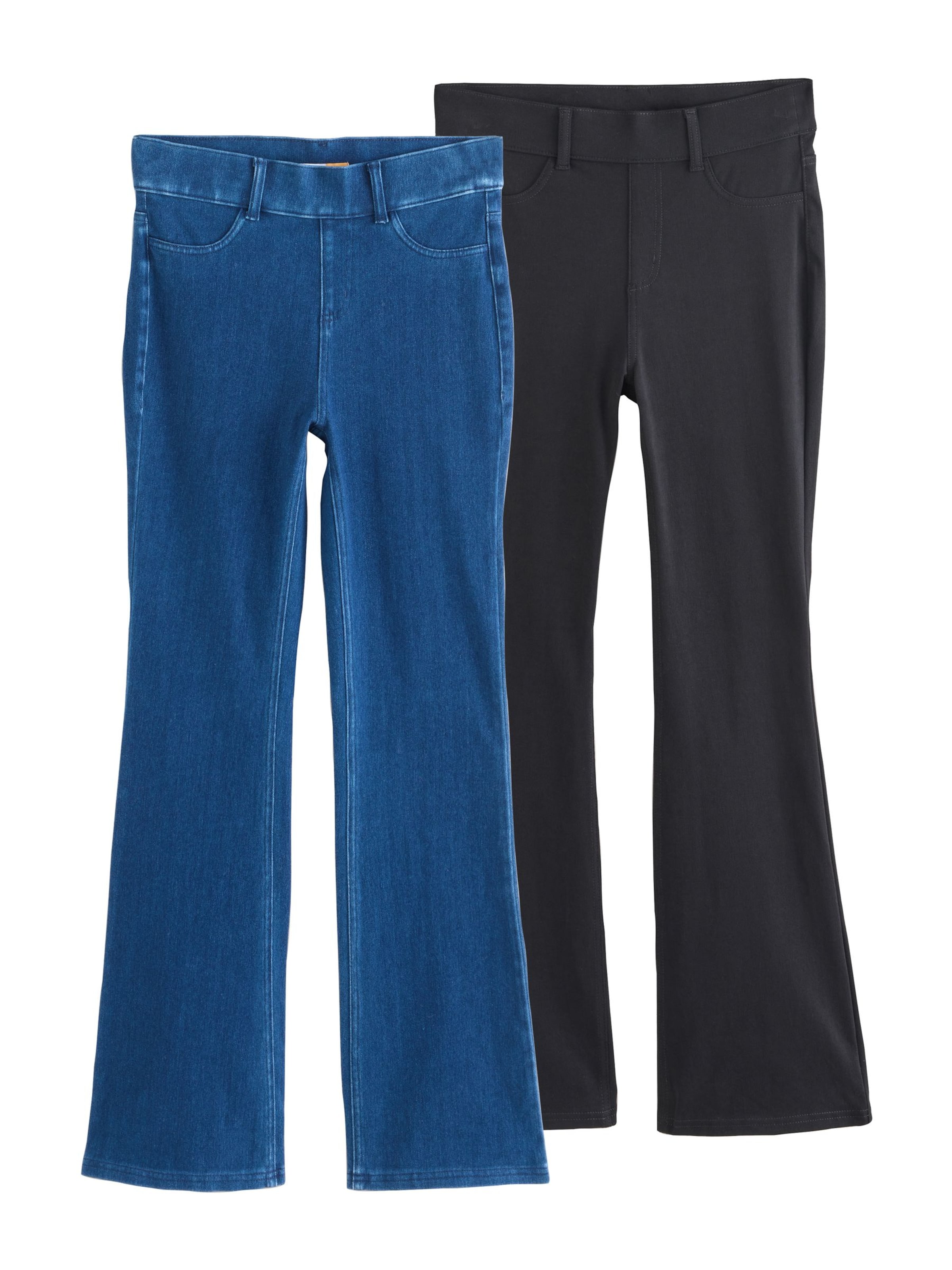 Next Bootcut Jeggings σε μπλε: μπροστά