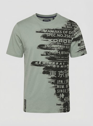 KOROSHI T-shirt i grön