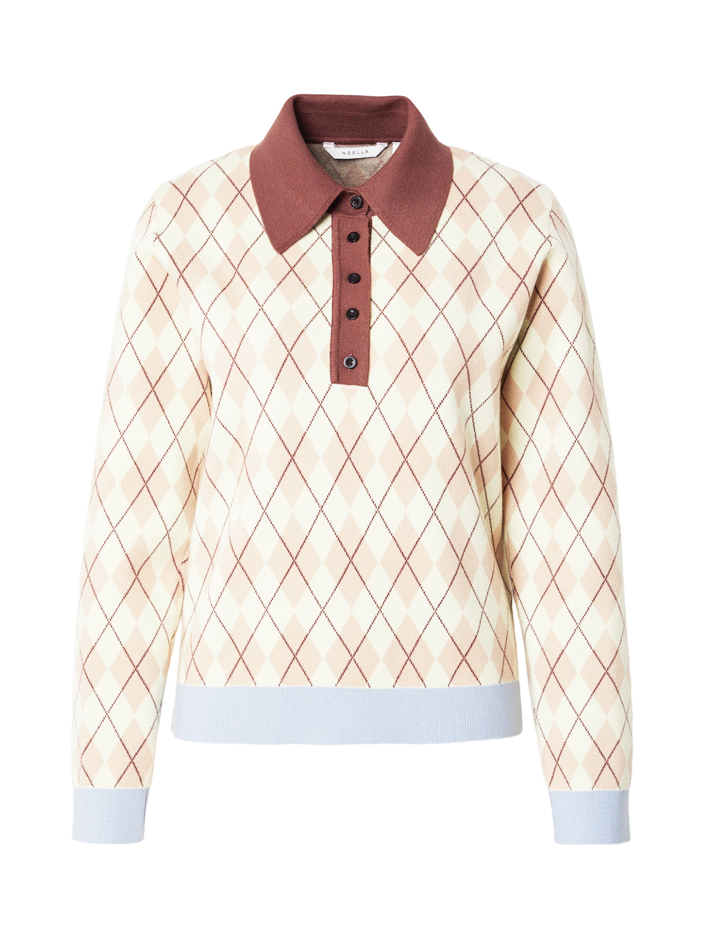 Pull-over Noella en jaune : devant