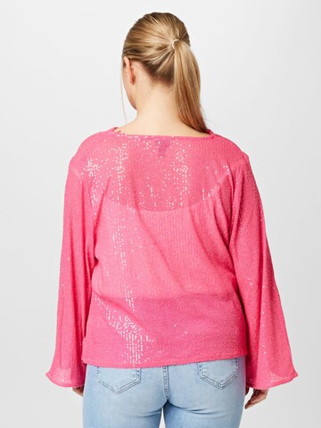 River Island Plus Bluse in Pink