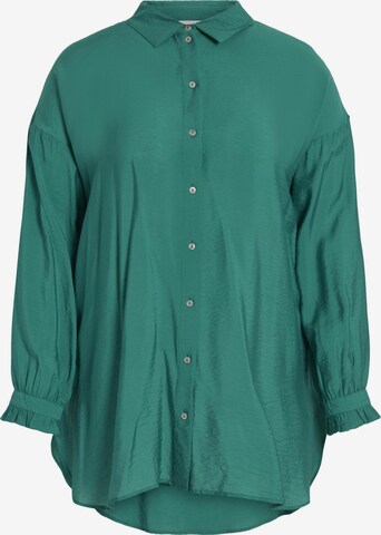 EVOKED Blouse in Green: front