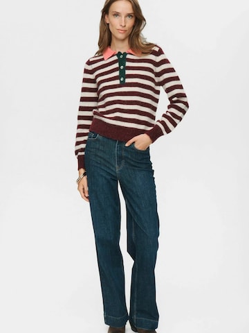 Pull-over 'Nuciara' NÜMPH en rouge : devant