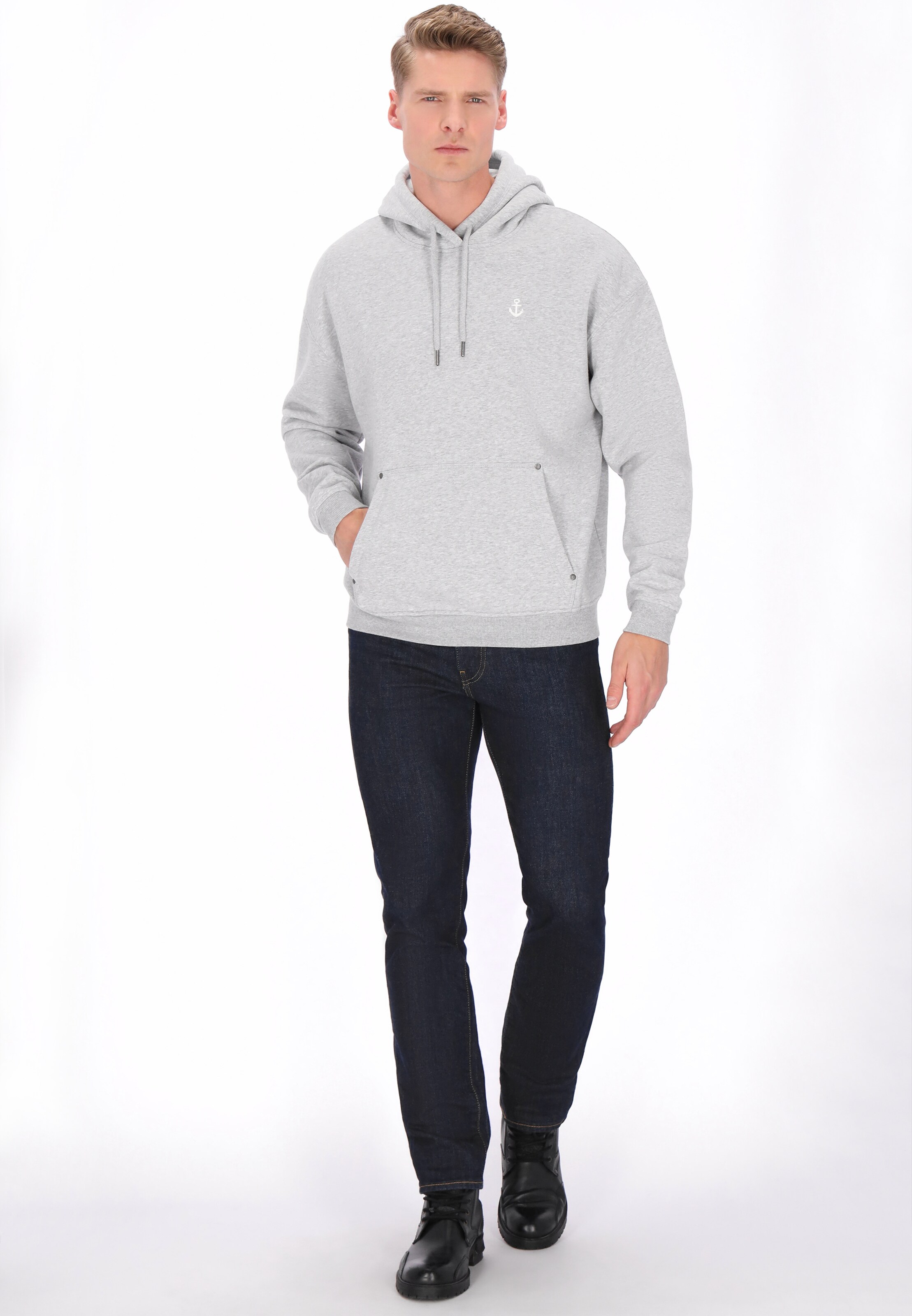 Sweat-shirt DreiMaster Vintage en gris