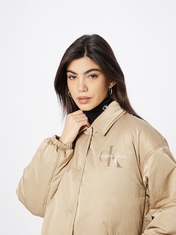 Calvin Klein Jeans Between-season jacket in Beige