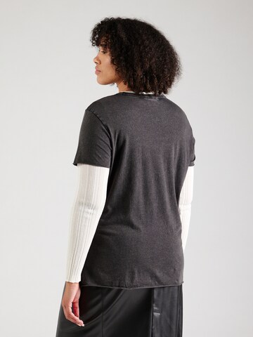 ONLY Carmakoma T-Shirt 'CARMIKO LUNA' in Schwarz