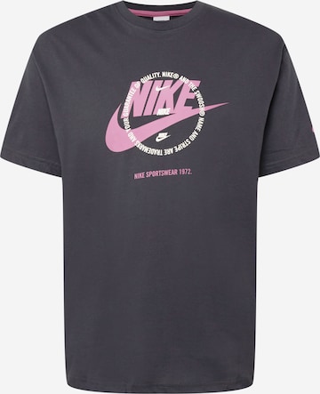 Nike Sportswear Tričko – šedá: přední strana