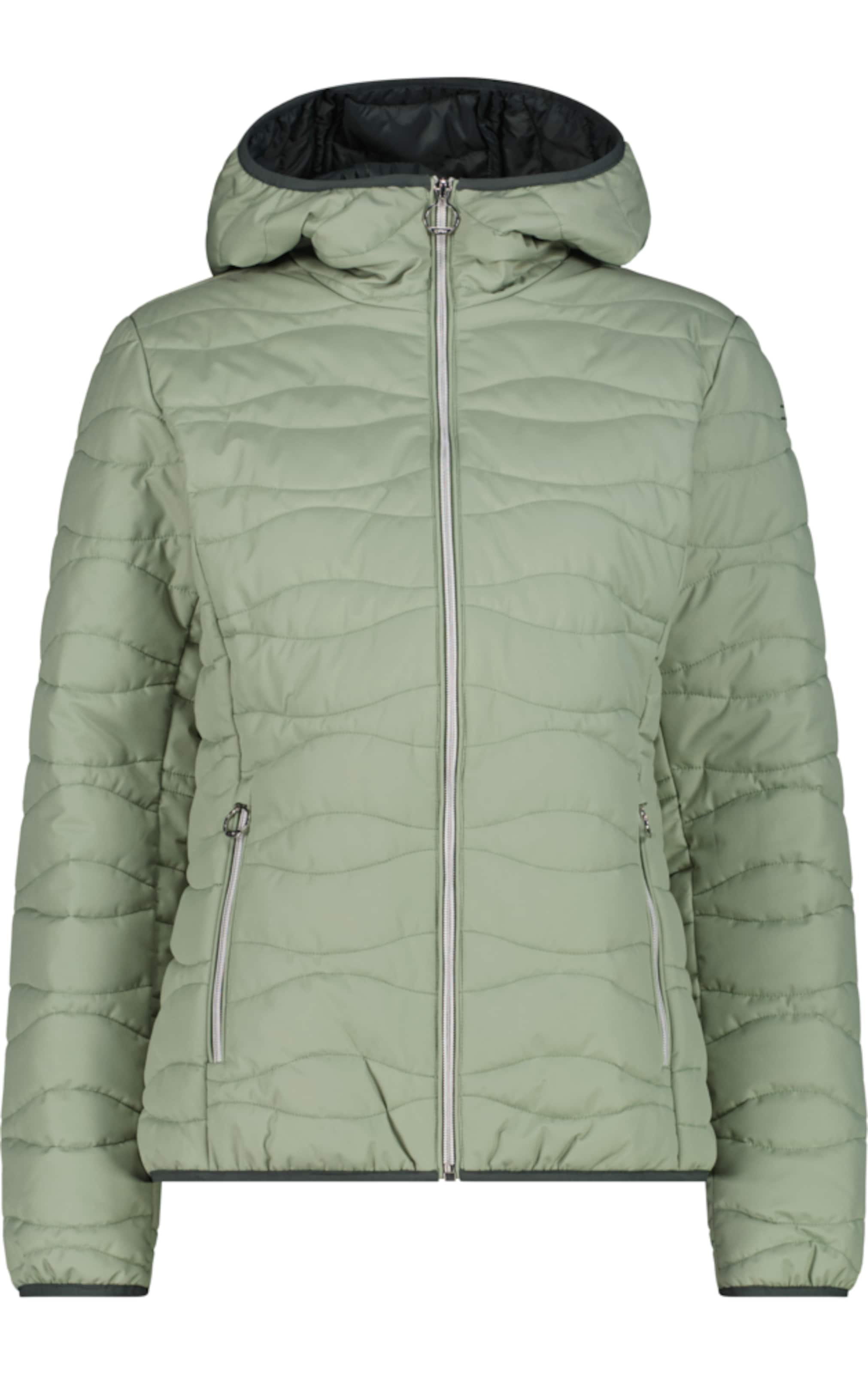 CMP Athletic Jacket in Green: front