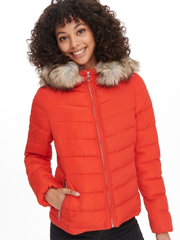 ONLY Zimska jakna | rdeča barva