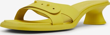 CAMPER Mules 'Dina' in Yellow: front