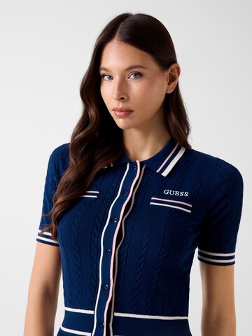 GUESS Knit Cardigan in Blue