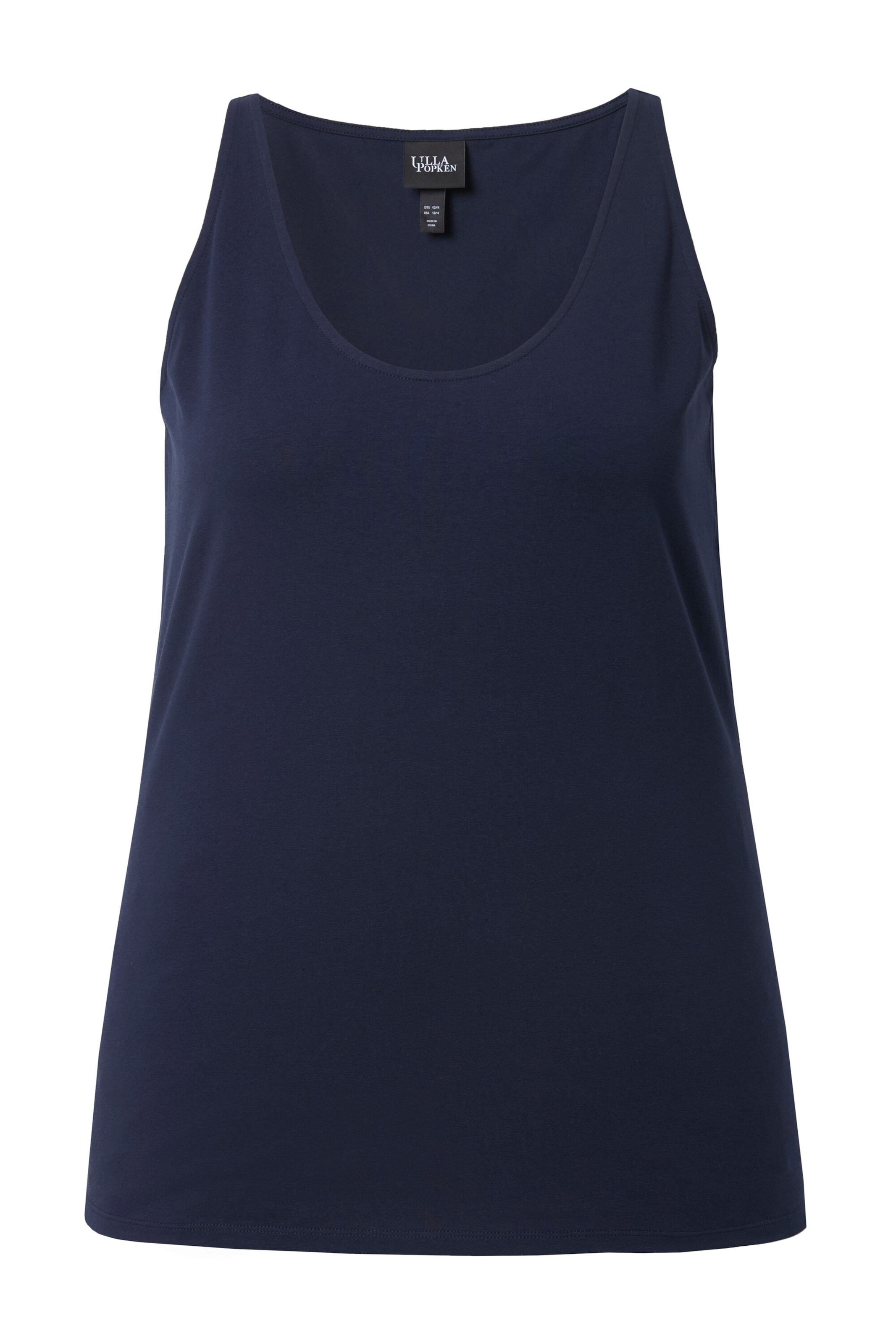 Ulla Popken Top in Blau: Vorderseite