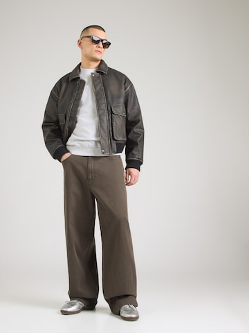 Woodbird Mikina 'Cane' - Sivá