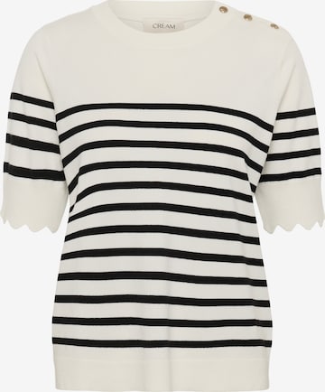 Pull-over 'CR Villea' Cream en blanc : devant