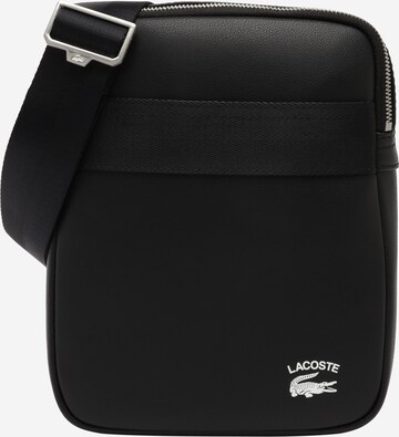 LACOSTE Crossbody Bag in Black: front