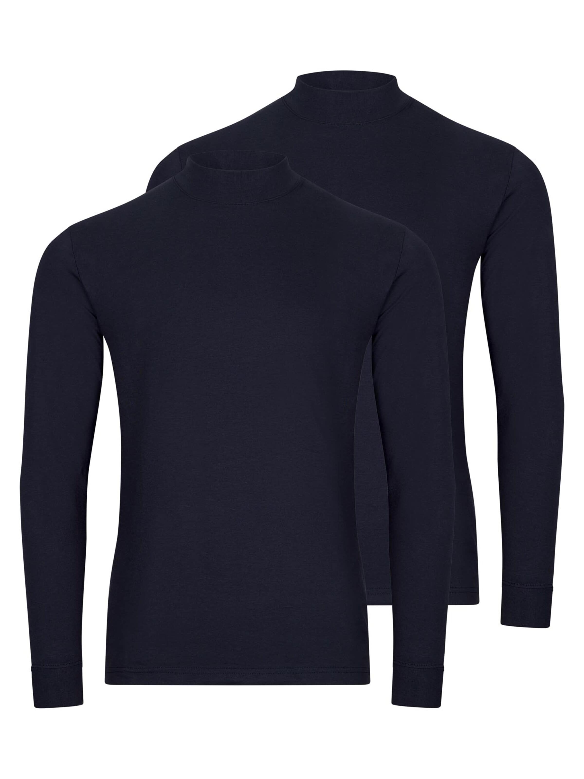 Ragman Shirt 'Basic' in Blue: front
