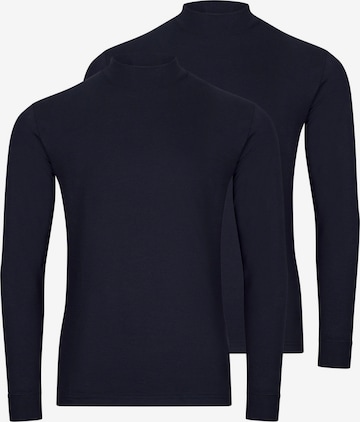 Ragman Shirt 'Basic' in Blue: front